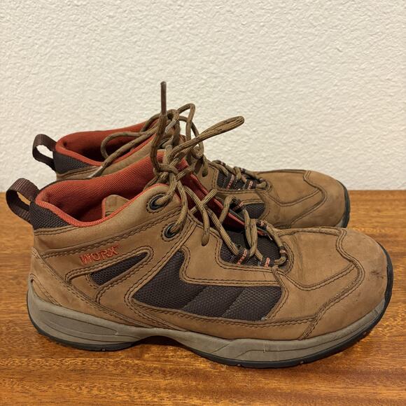 Worx by Red Wing #5175 Women’s 10W Brown Work Boots EH Safety Toe Non Slip - Picture 3 of 10